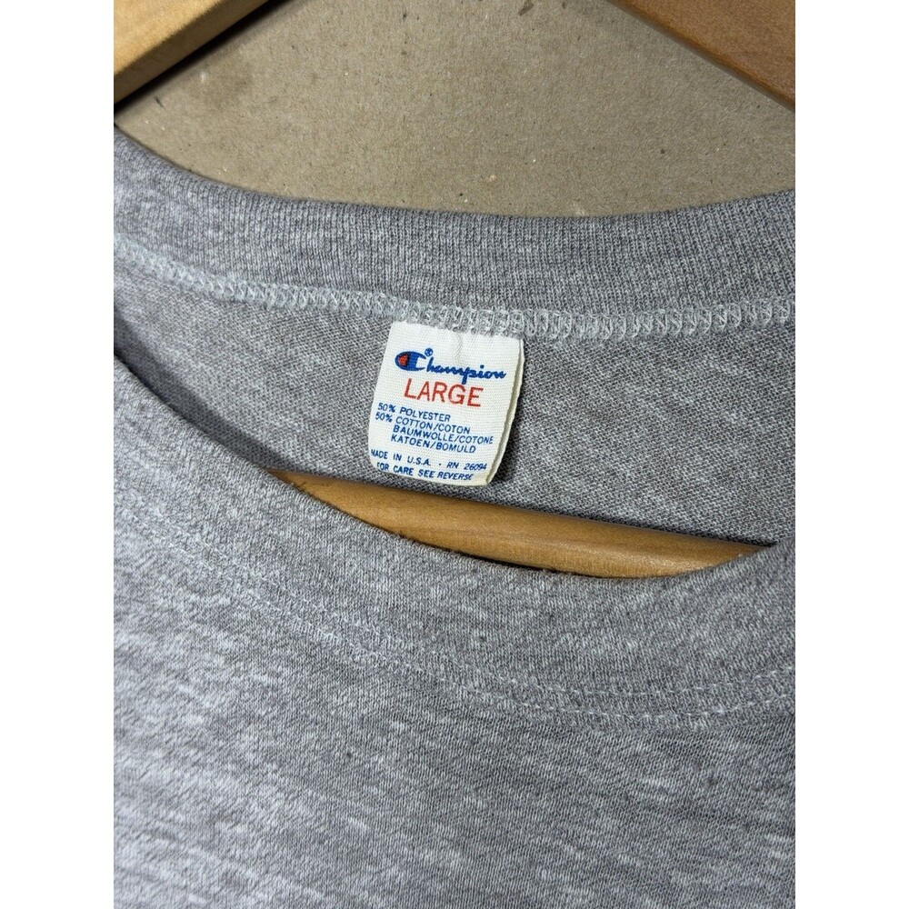 Vintage 80s Indianapolis Colts Champion Made USA NFL Football T Shirt Mens L 90s - Picture 3 of 5